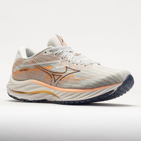 Mizuno Wave Rider 27 Mesh Women's Snow White/Nightshadow Blue