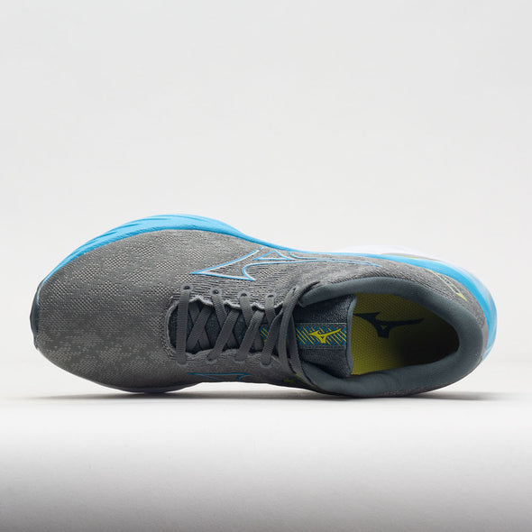 Mizuno Wave Inspire 19 Men's Ghost Grey/Jet Blue