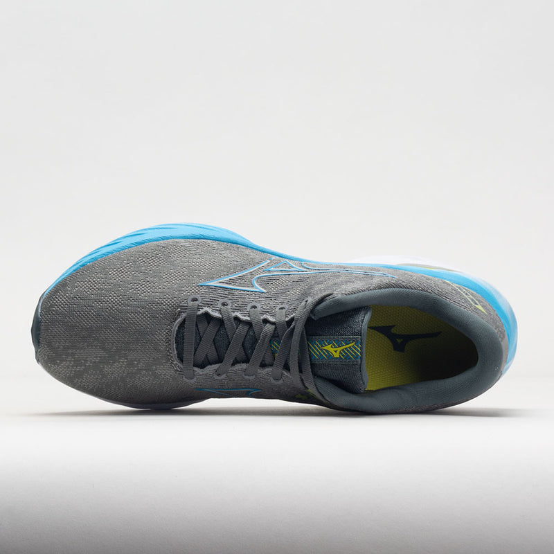 Mizuno Wave Inspire 19 Men's Ghost Grey/Jet Blue