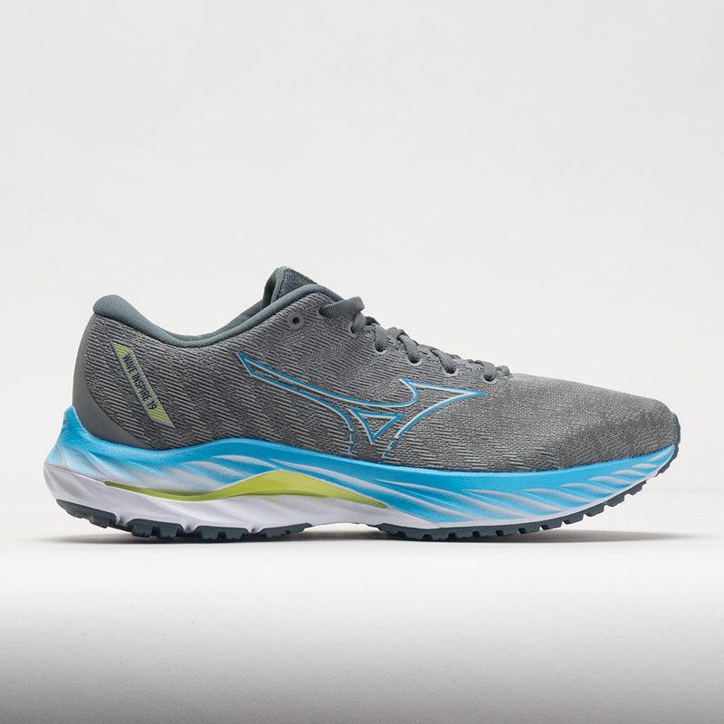 Mizuno Wave Inspire 19 Men's Ghost Grey/Jet Blue