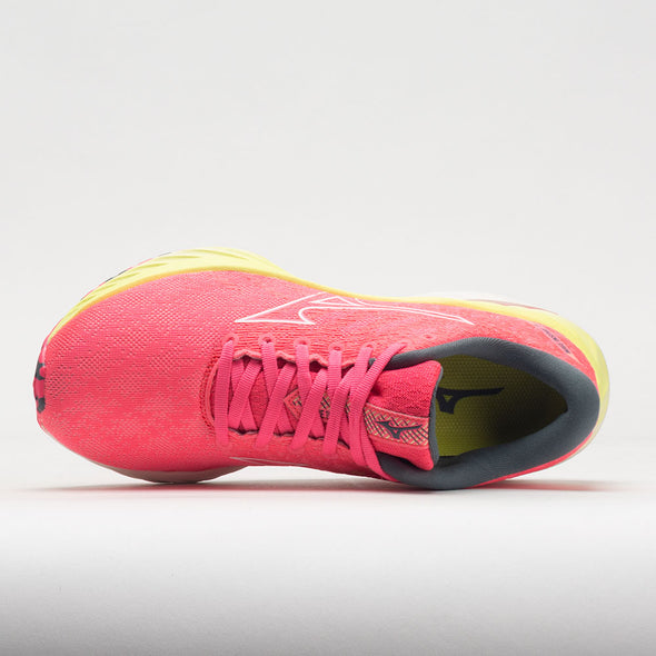 Mizuno Wave Inspire 19 Women's High-Vis Pink/Snow White