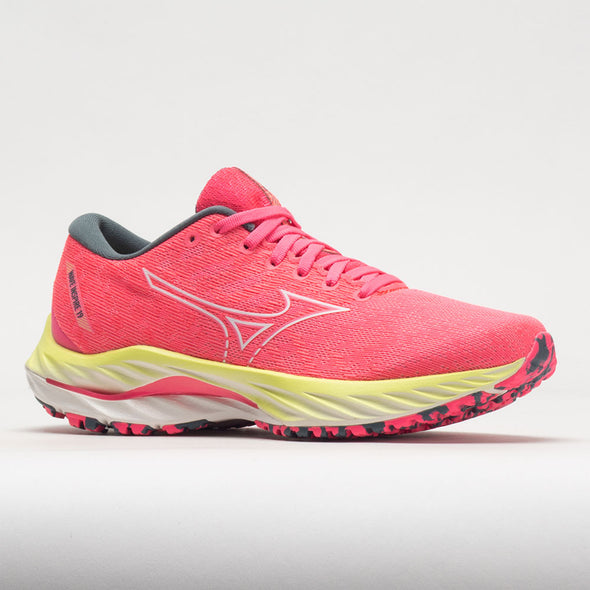 Mizuno Wave Inspire 19 Women's High-Vis Pink/Snow White