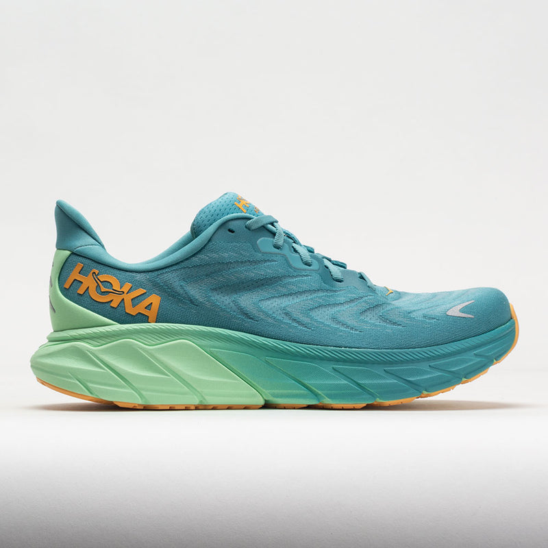 HOKA Arahi 6 Men's Ocean Mist/Lime Glow