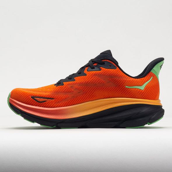 HOKA Clifton 9 Men's Flame/Vibrant Orange