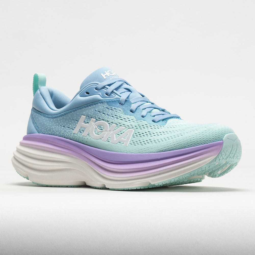 HOKA Bondi 8 Women's Airy Blue/Sunlit Ocean – Holabird Sports