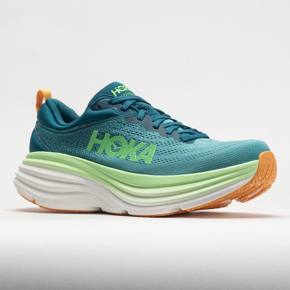 HOKA Bondi 8 Men's Deep Lagoon/Ocean Mist – Holabird Sports