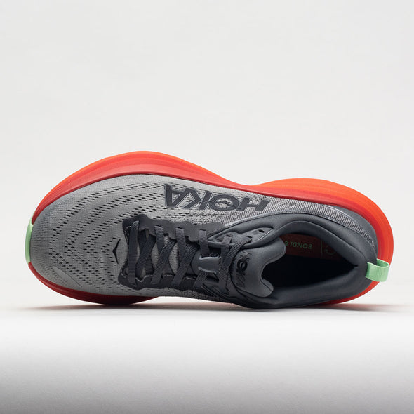 HOKA Bondi 8 Men's Castlerock/Flame