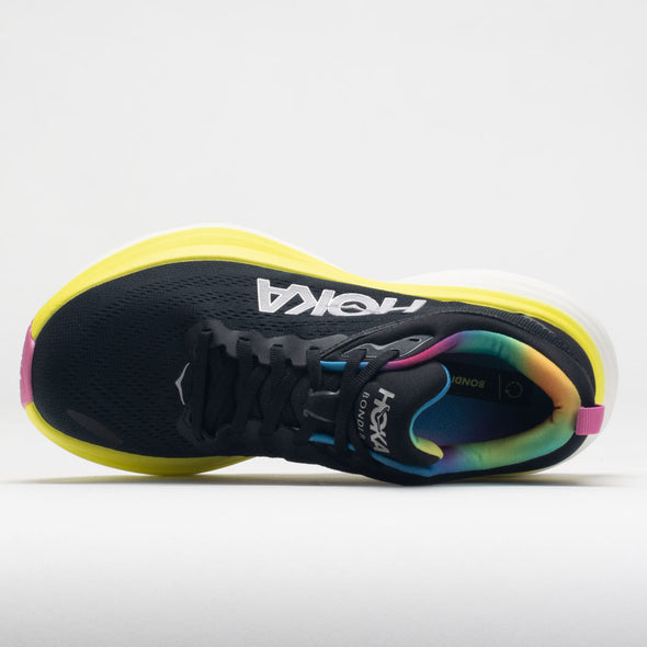 HOKA Bondi 8 Men's Black/Citrus Glow – Holabird Sports