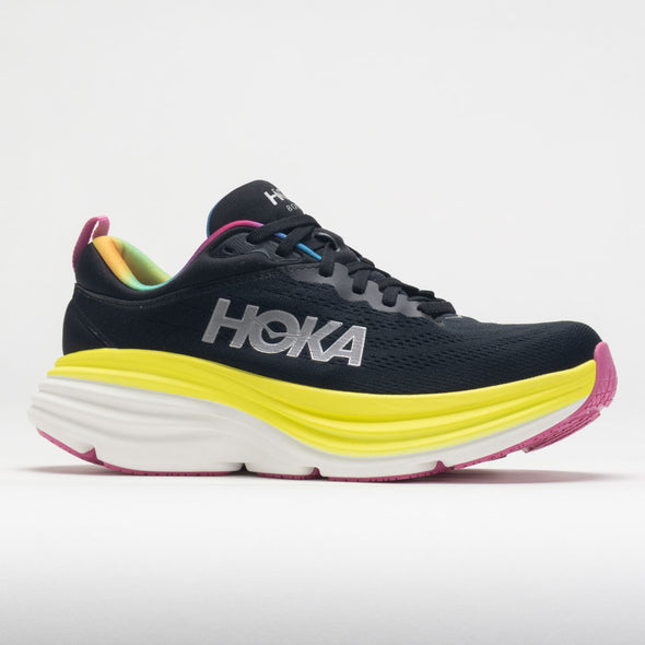 HOKA Bondi 8 Men's Black/Citrus Glow
