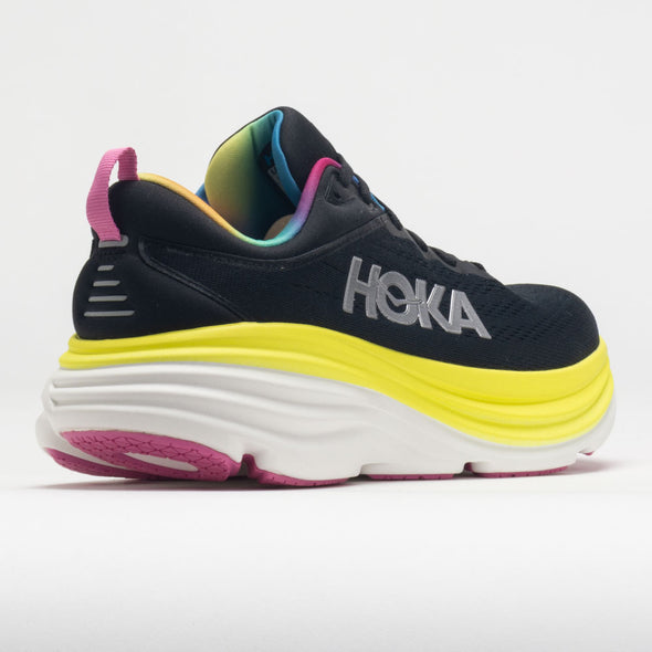 HOKA Bondi 8 Men's Black/Citrus Glow