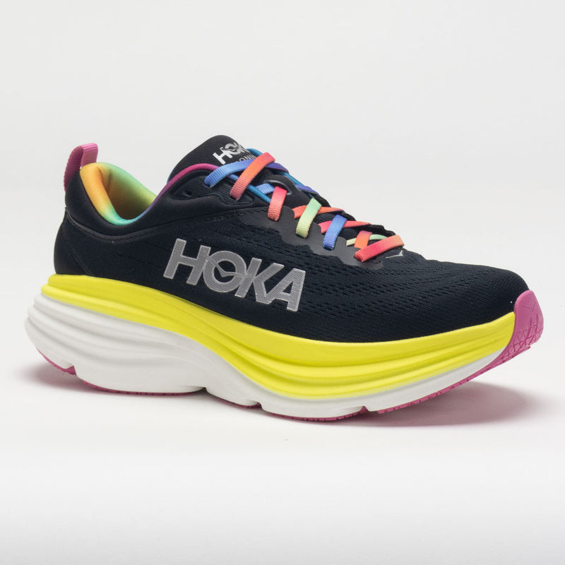 HOKA Bondi 8 Men's Black/Citrus Glow