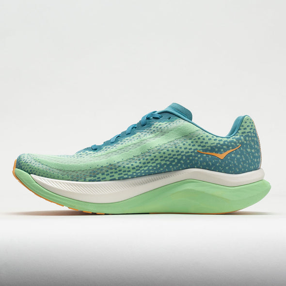 HOKA Mach X Men's Ocean Mist/Lime Glow
