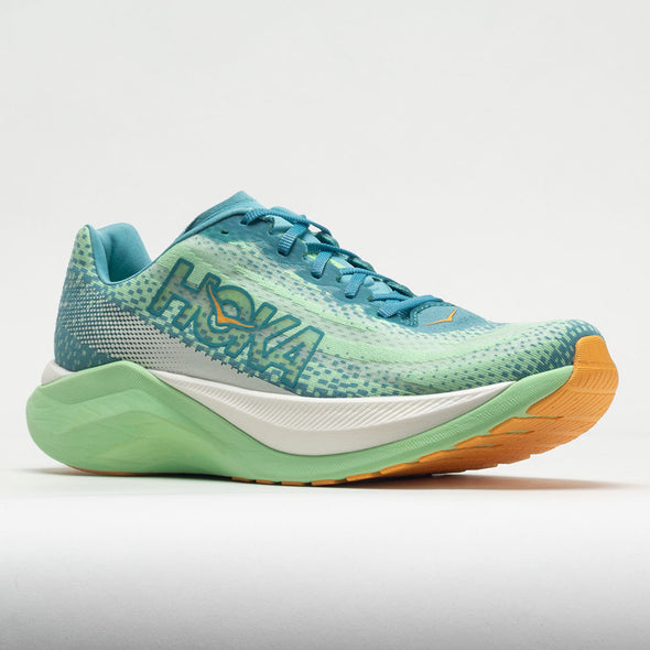 HOKA Mach X Men's Ocean Mist/Lime Glow