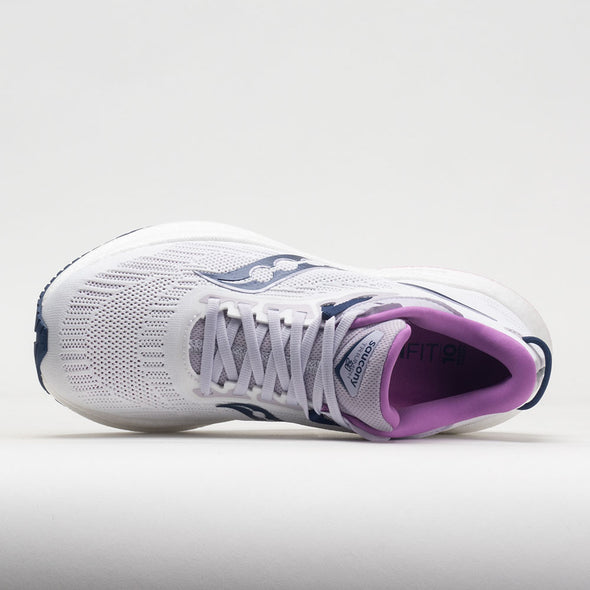 Saucony Triumph 21 Women's White/Indigo