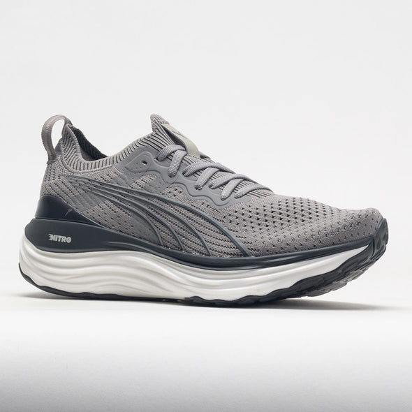 Puma ForeverRun Nitro Knit Men's Concrete Gray/Flat Dark Gray