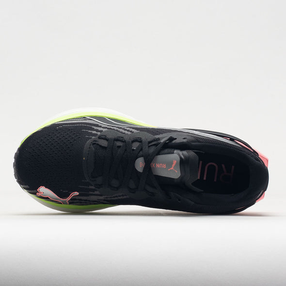 Puma Run XX Nitro Women's Puma Black/Koral Ice/Speed Green
