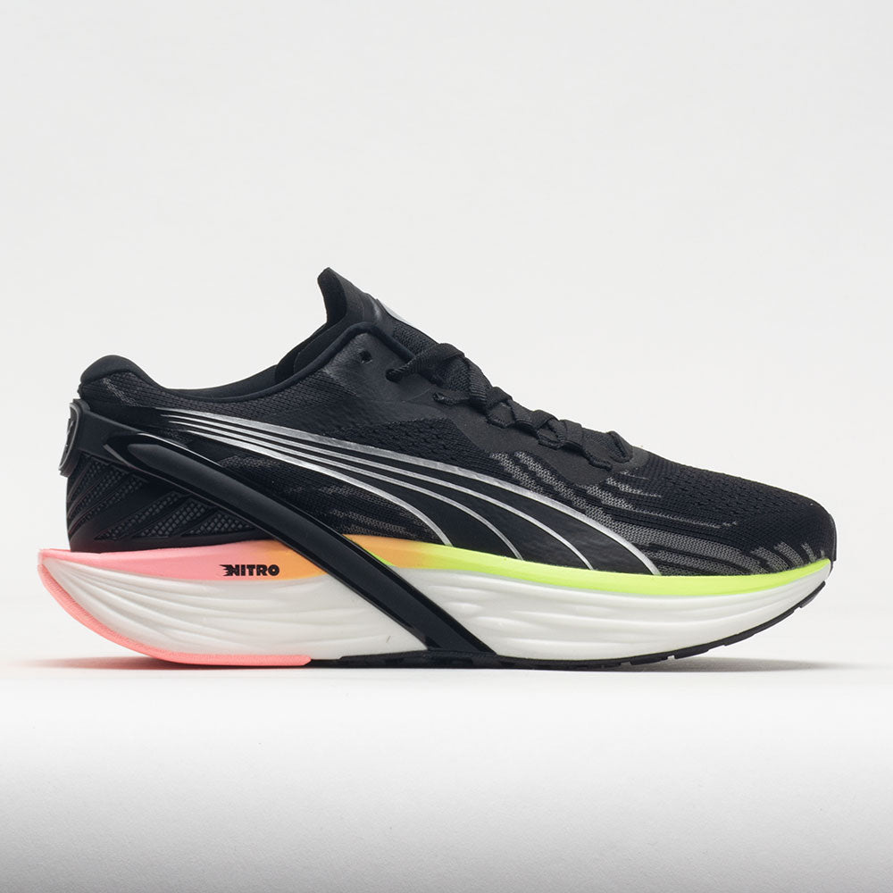 Puma Run XX Nitro Women's Puma Black/Koral Ice/Speed Green