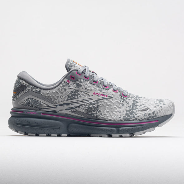 Brooks Ghost 15 Women's White/Oyster/Oriole
