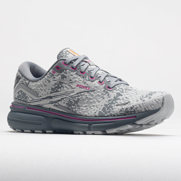 Brooks Ghost 15 Women's White/Oyster/Oriole