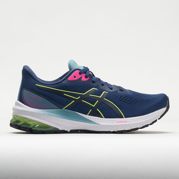 ASICS GT-1000 12 Women's Deep Ocean/Lime Green