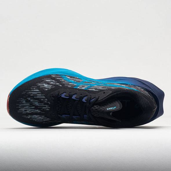 ASICS Novablast 3 Men's Black/Island Blue