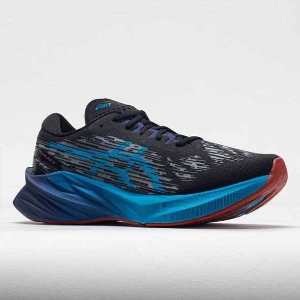 ASICS Novablast 3 Men's Black/Island Blue