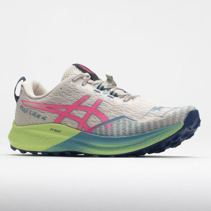 ASICS Fuji Lite 4 Women's Birch/Hot Pink