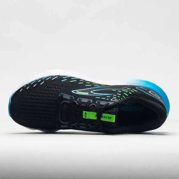 Brooks Glycerin 20 Men's Black/Hawaiian Ocean/Green