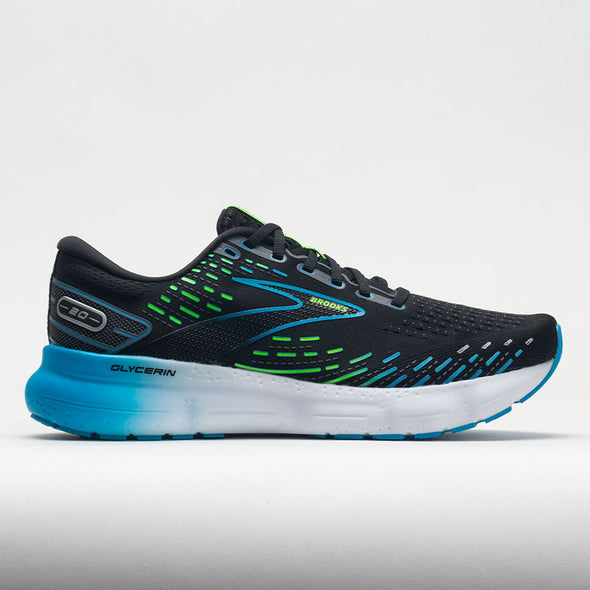 Brooks Glycerin 20 Men's Black/Hawaiian Ocean/Green