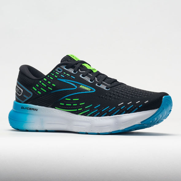 Brooks Glycerin 20 Men's Black/Hawaiian Ocean/Green
