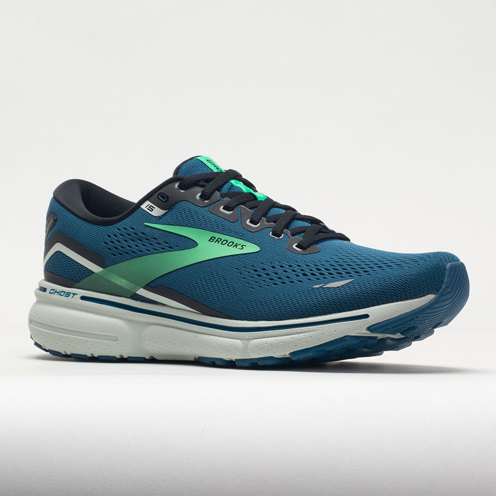 Brooks Ghost 15 Men's Moroccan Blue/Black/Spring Bud