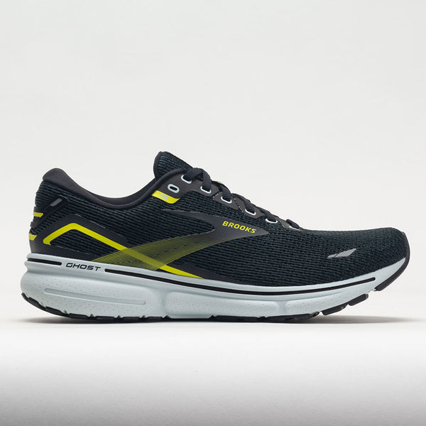 Brooks Ghost 15 Men's Black/Ballad Blue/Sulphur