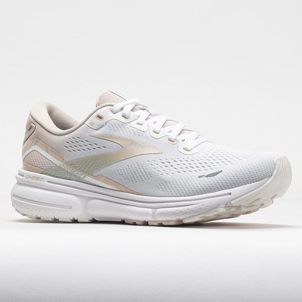Brooks Ghost 15 Women's White/Crystal Grey/Glass