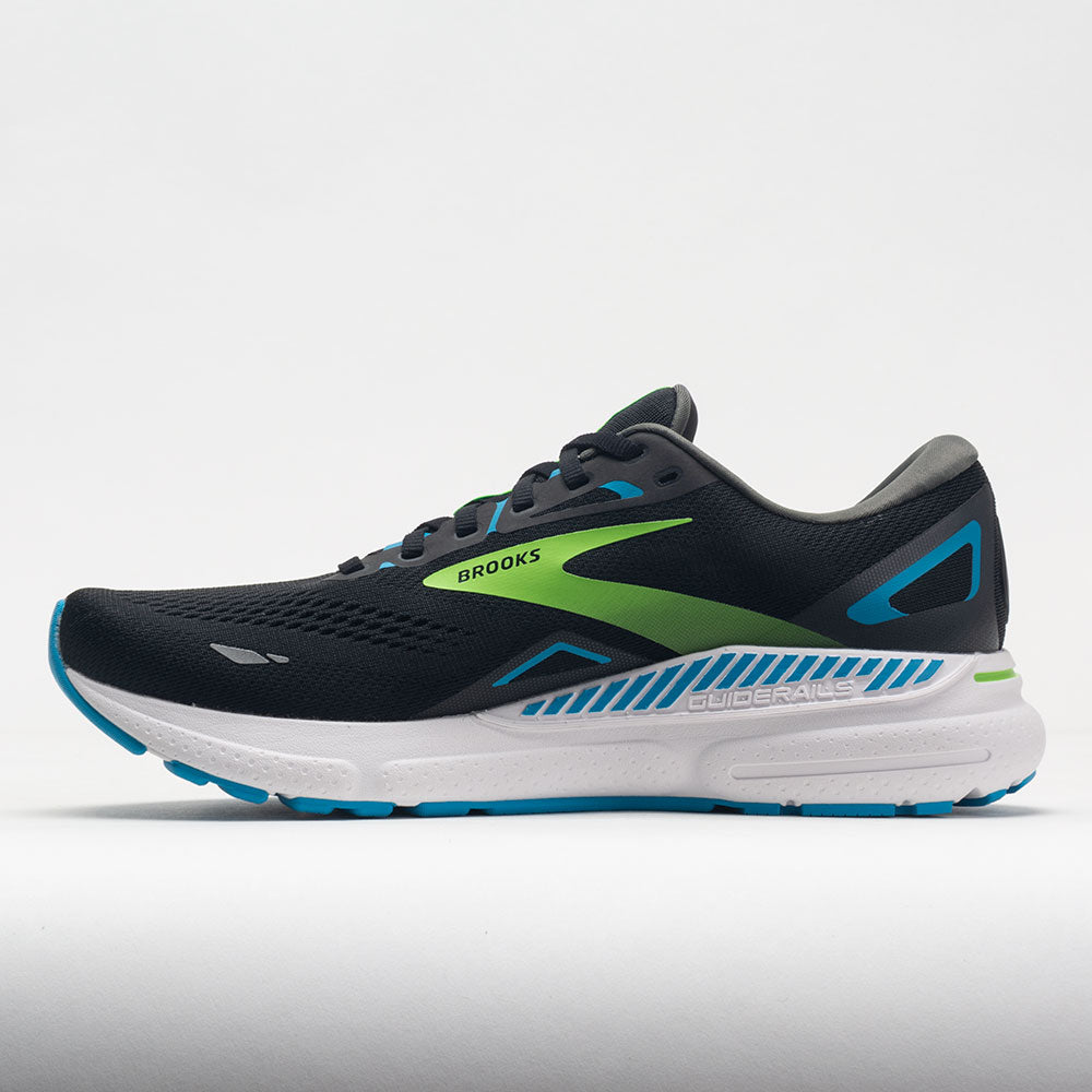 Brooks Adrenaline GTS 23 Men's Black/Hawaiian Ocean/Green – Holabird Sports