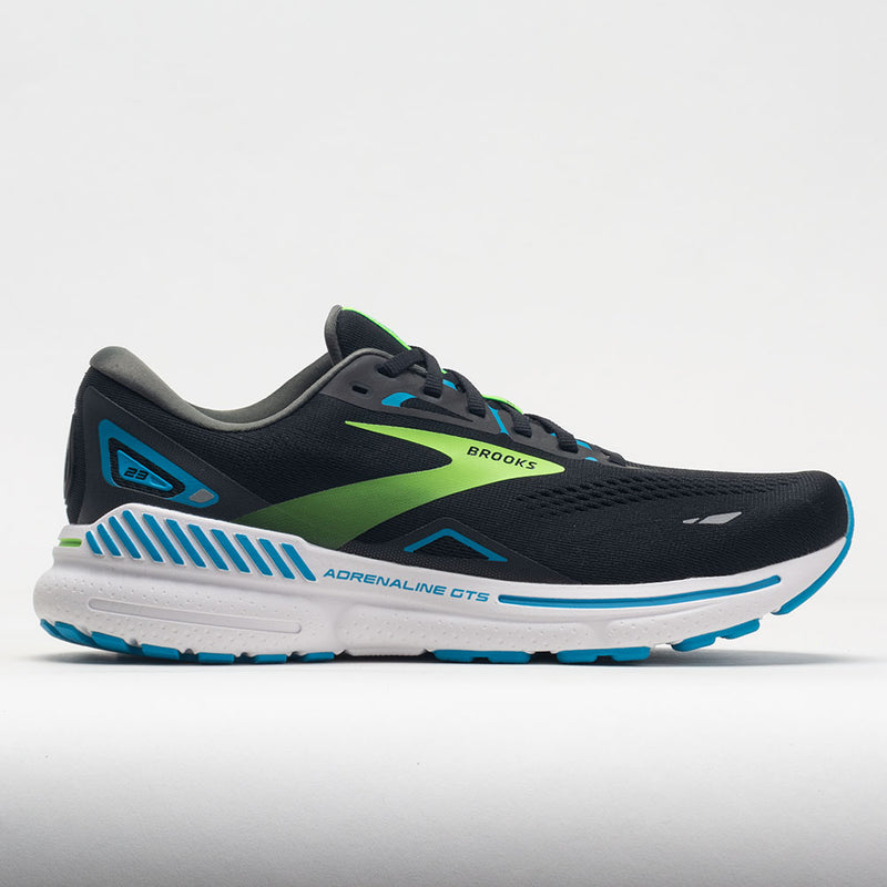 Brooks Adrenaline GTS 23 Men's Black/Hawaiian Ocean/Green