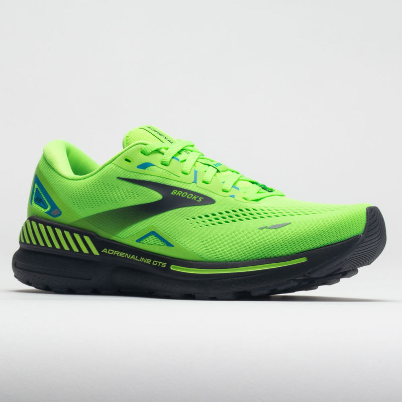 Brooks Adrenaline GTS 23 Men's Green Gecko/Grey/Atomic Blue