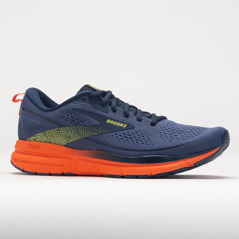 Brooks Trace 3 Men's Iris/Red Orange/Sulphur