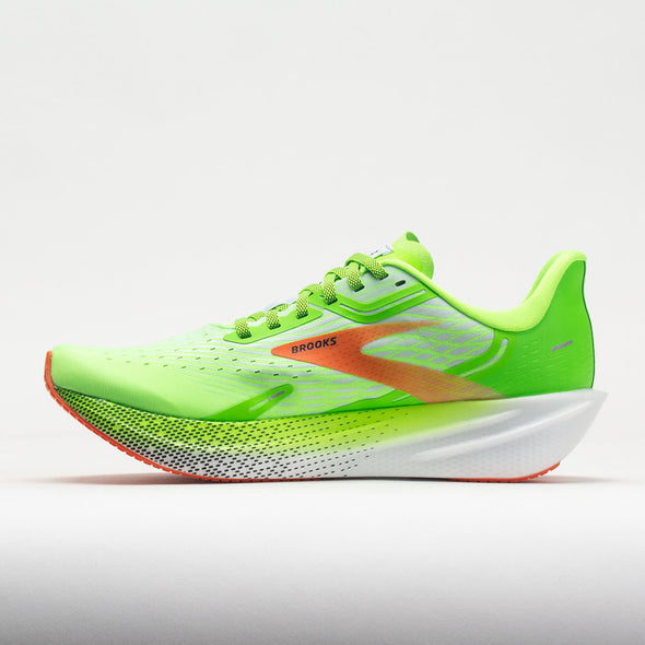 Brooks Hyperion Max Men's Green Gecko/Red Orange/White