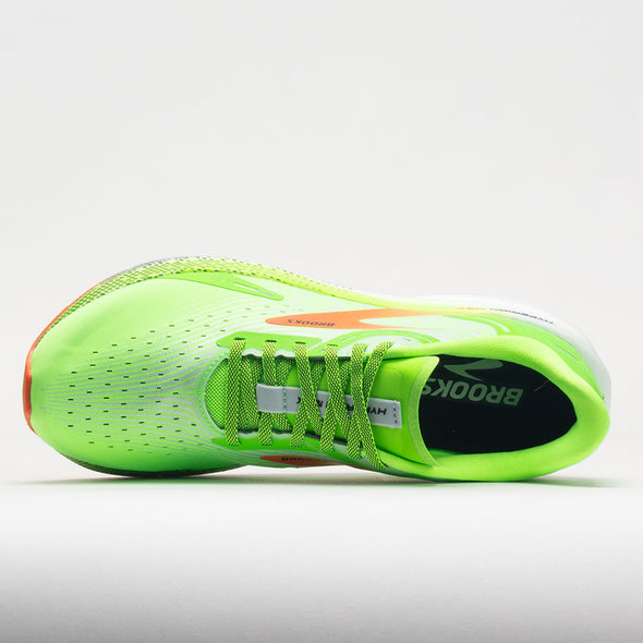 Brooks Hyperion Max Men's Green Gecko/Red Orange/White
