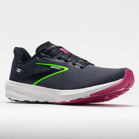 Brooks Launch 10 Women's Black/Blackened Pearl/Green