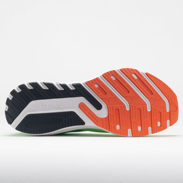 Brooks Launch GTS 10 Men's Green Gecko/Red Orange/White