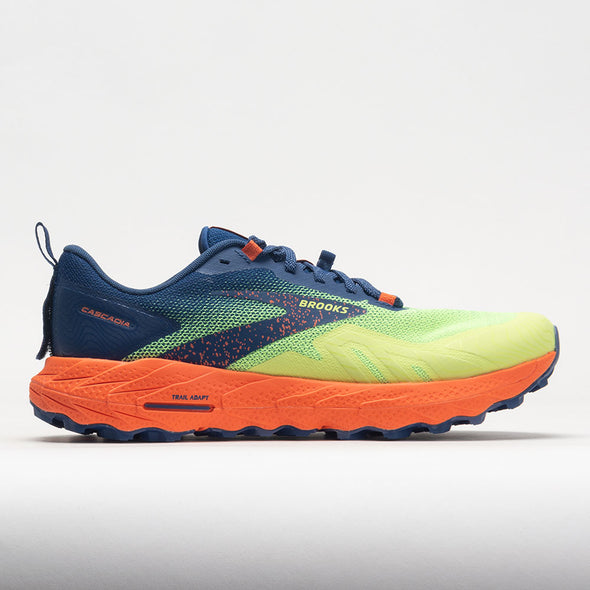 Brooks Cascadia 17 Men's Sharp Green/Navy/Firecracker