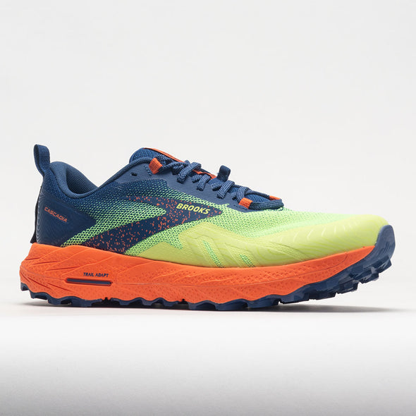 Brooks Cascadia 17 Men's Sharp Green/Navy/Firecracker
