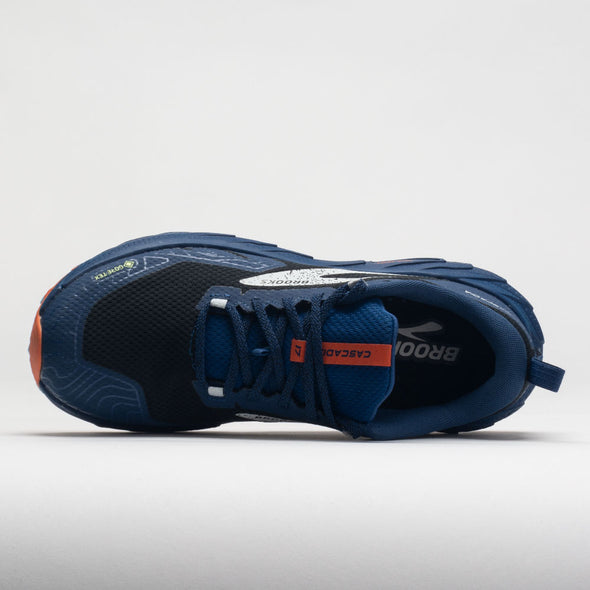 Brooks Cascadia 17 GTS Men's Black/Blue/Firecracker