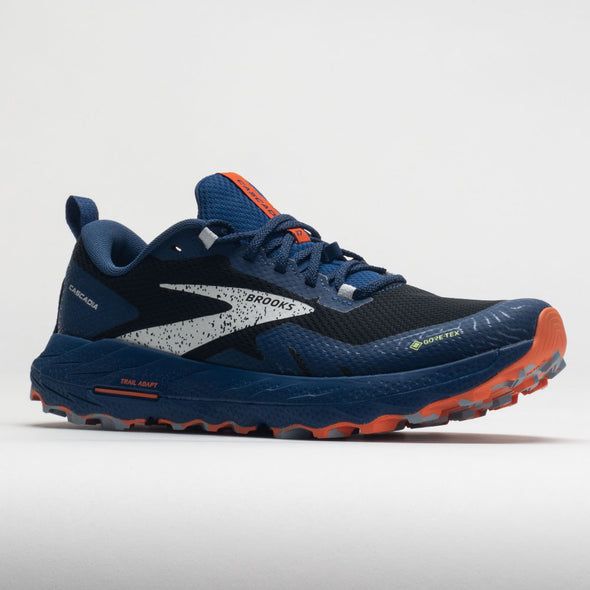 Brooks Cascadia 17 GTS Men's Black/Blue/Firecracker