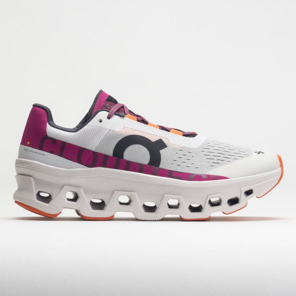 On Cloudmonster Women's Undyed White/Aurora