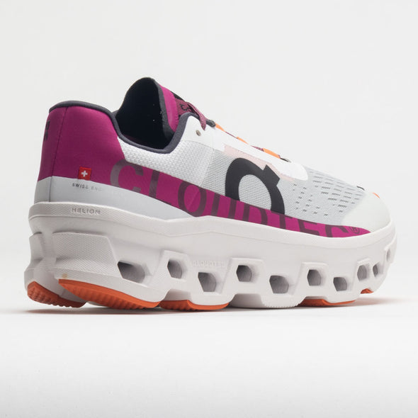 On Cloudmonster Women's Undyed White/Aurora