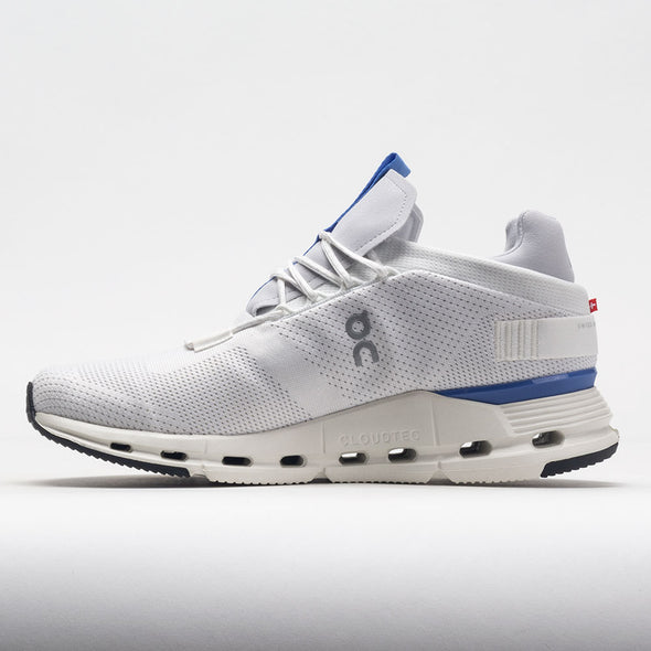 On Cloudnova Men's Undyed White/Ultramarine