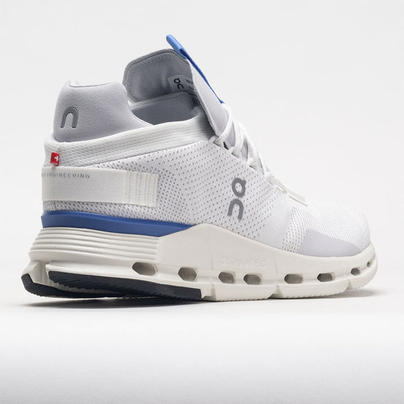 On Cloudnova Men's Undyed White/Ultramarine