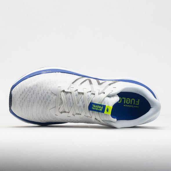 New Balance FuelCell Propel v4 Men's White/Marine Blue/Thirty Watt